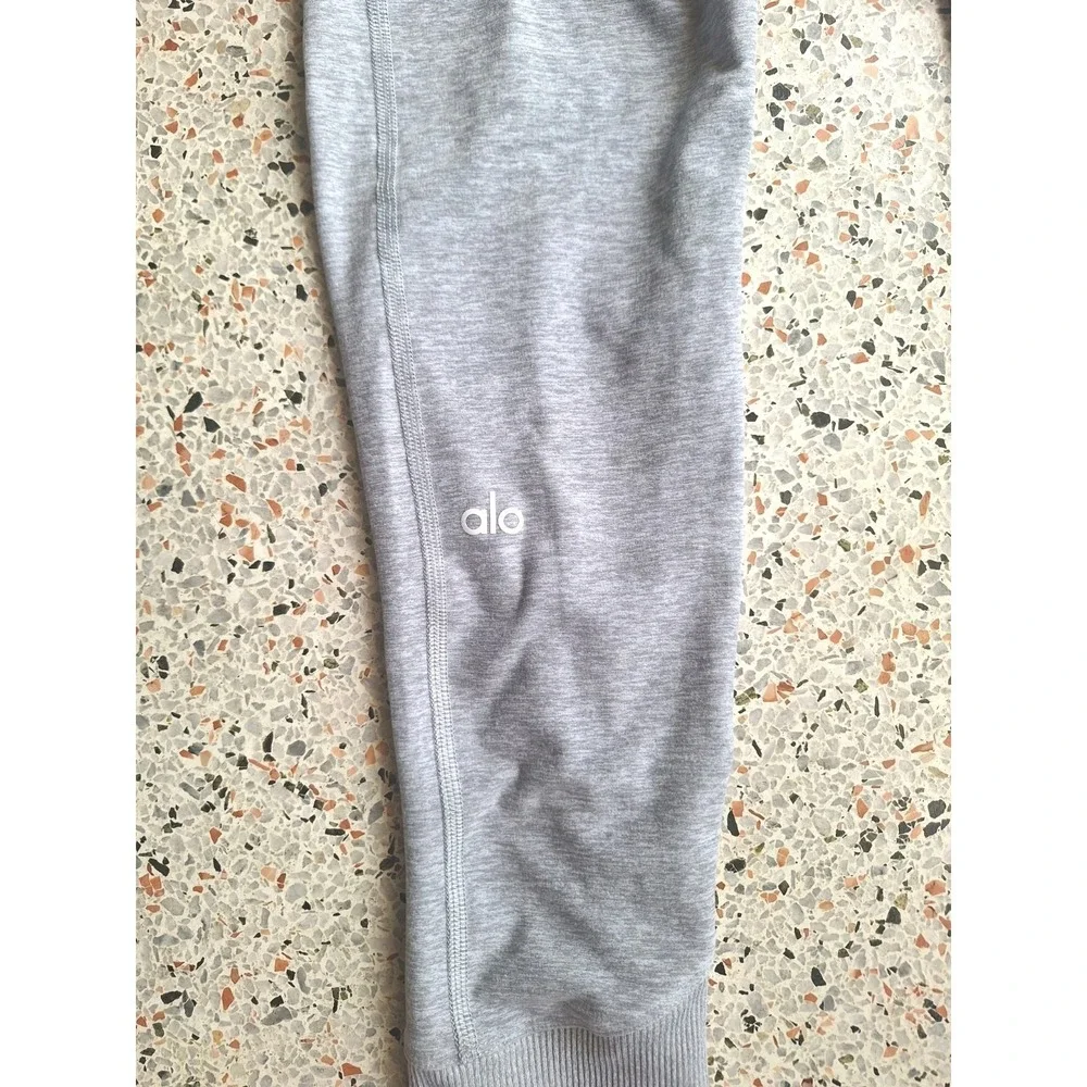 Alo Yoga Alosoft High Waist Lounge Leggings Ribbed Waist